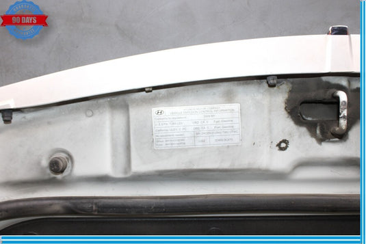 09-14 Hyundai Genesis Front Hood Bonnet Shell Cover Panel White Oem