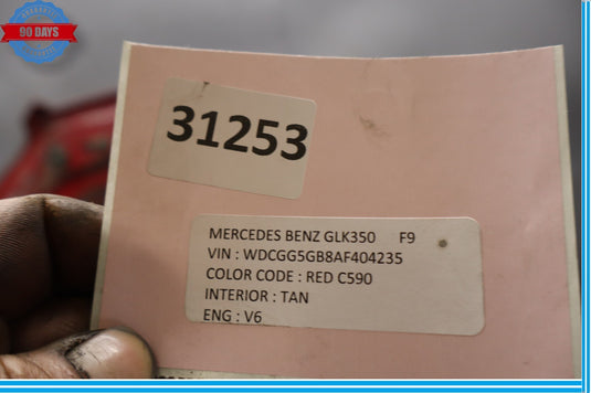 10-15 Mercedes X204 GLK350 Front Hood Bonnet Cover Panel Oem