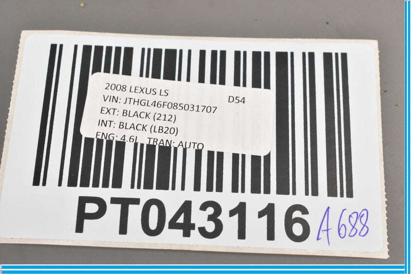 Load image into Gallery viewer, 07-17 Lexus LS460 LS600HL Rear Left Passenger Door Handle Exterior Assembly Oem
