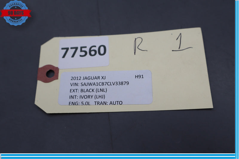 Load image into Gallery viewer, 10-19 Jaguar X351 XJ XJL XJR Steering Wheel W/o Paddle Shifters Black Oem
