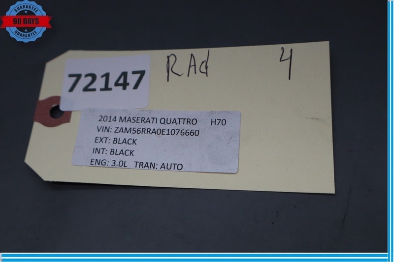 Load image into Gallery viewer, 14-22 Maserati Quattroporte Water Cooling Radiator Oem
