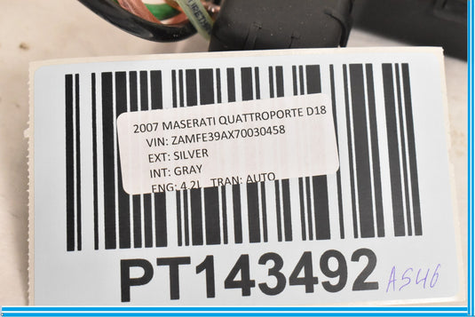 04-08 Maserati Quattroporte Front Right Passenger Seat Air Valve G3CV20 Oem