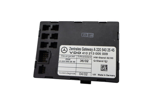 03-11 Mercedes R350 E350 C300 C320 Central Gateway Control Module 2204451900 Oem