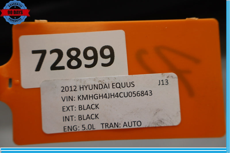 Load image into Gallery viewer, 11-13 Hyundai Equus Rear Bumper Cover Assembly Black 866403N010 Oem
