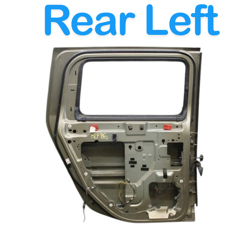 Load image into Gallery viewer, 03-09 HUMMER H2 Rear Left Driver Side Door Shell Panel 10396625 Oem
