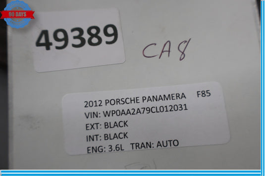10-16 Porsche Panamera 970 Rear Right Side Upper Suspension Control Arm Oem