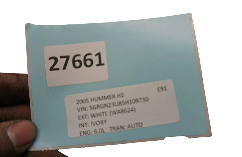 Load image into Gallery viewer, 03-09 Hummer H2 Front Right Passenger Side Door Shell Panel 25887985 Oem
