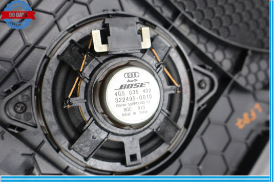 12-18 Audi A6 Rear Left Driver Side Deck Speaker Cover Trim With Speaker Oem