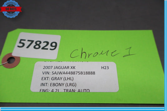 07-15 Jaguar X150 XK XKR Front Left Driver Side Door Window Molding Seal Oem