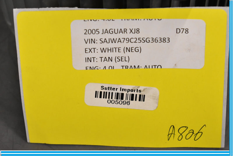 Load image into Gallery viewer, 04-09 Jaguar X350 X358 XJ8 A/C Air Conditioner Heater Blower Motor w/ Fan Oem
