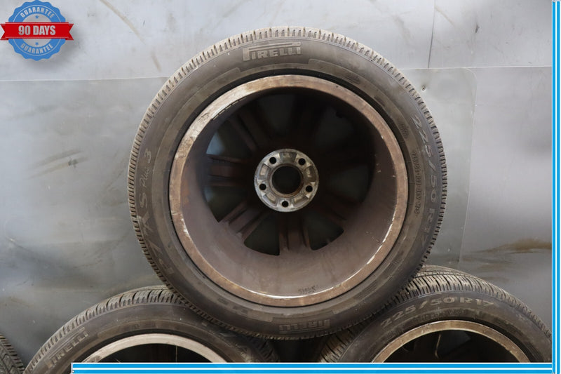 Load image into Gallery viewer, 09-15 Audi A4 Quattro S4 7.5X17 17&#39;&#39; Wheel Rim W/Tire Set of 4 8K0601025B Oem
