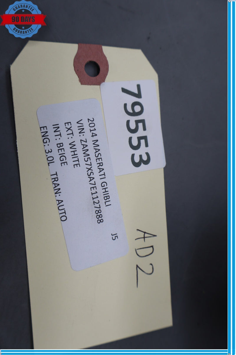Load image into Gallery viewer, 14-17 Maserati Ghibli Air Inlet Intake Duct Tube Hose Assembly Oem
