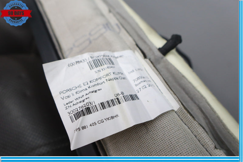 Load image into Gallery viewer, 11-18 Porsche Cayenne 958 Front Left Side Lower Bottom Seat Cushion Oem
