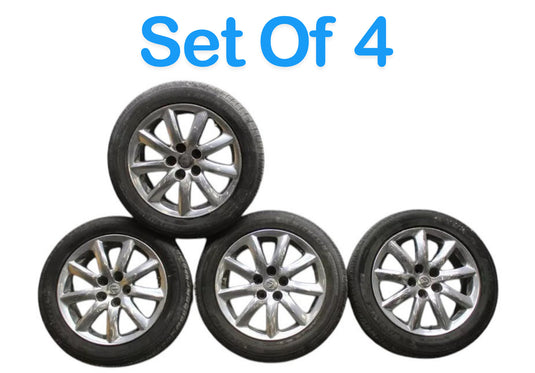 07-09 Lexus LS460 LS460L 9-Spoke Alloy Factory Wheel Tire Rim Set of 4 Oem