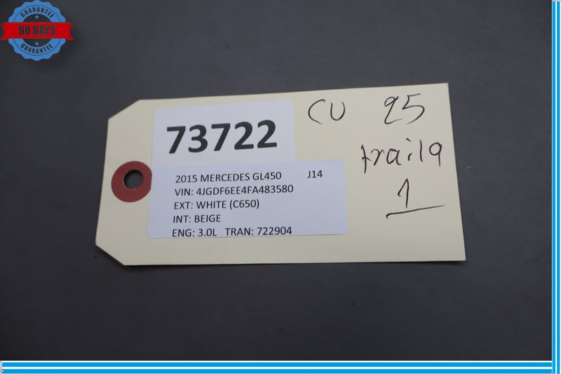 Load image into Gallery viewer, 13-19 Mercedes X166 GL450 GL550 Front Left Side Seat Cushion Top Upper Oem
