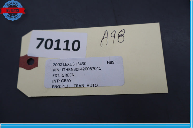 Load image into Gallery viewer, 01-06 Lexus LS430 Front Right Passegner Side Fender Plastic Molding Oem
