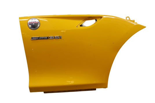 09-12 BMW E89 Z4 3.0L Front Right Passenger Side Fender Cover Panel Yellow Oem
