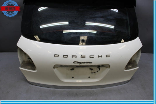 11-14 Porsche Cayenne 958 Hybrid S Trunk Lid Liftgate Tailgate Hatch Shell Oem
