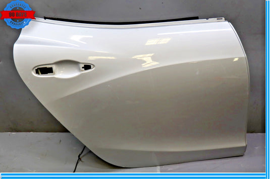 14-22 Maserati Ghibli M157 Rear Right Side Exterior Door Shell Panel Silver Oem