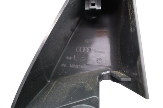 12-18 Audi A7 Quattro RS7 Front Left Side Door Window Corner Trim Black Oem
