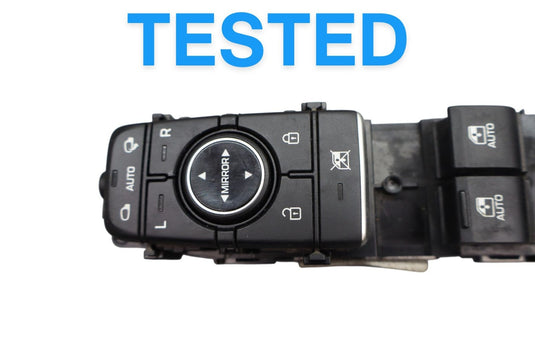 15-20 Hyundai Genesis G80 Front Left Door Master Window Switch 93570-B1010 Oem