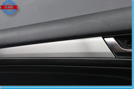 12-14 Mercedes C250 Front Left Driver Side Interior Door Panel Black Oem