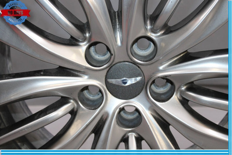 Load image into Gallery viewer, 15-20 Hyundai Genesis G80 Wheel Disc Rim Chrome 8.5x19 19'' Aluminum Oem
