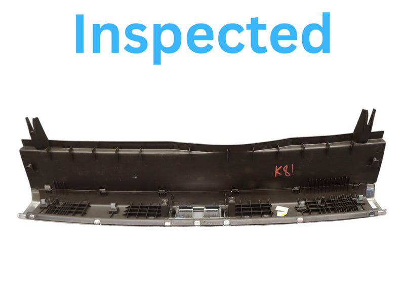 Load image into Gallery viewer, 12-18 Audi A7 Trunk Lock Latch Sill Scuff Plate Trim Cover Panel 4G8863471A Oem
