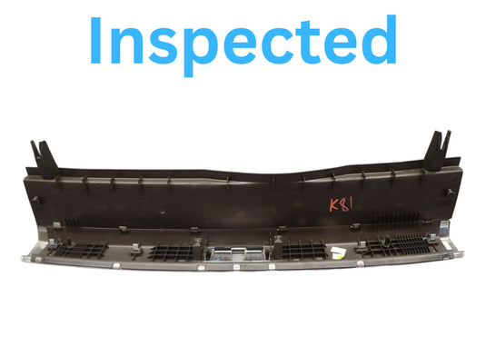 12-18 Audi A7 Trunk Lock Latch Sill Scuff Plate Trim Cover Panel 4G8863471A Oem