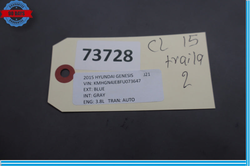 Load image into Gallery viewer, 15-20 Hyundai Genesis Front Right Passenger Side Lower Seat Cover Cushion Oem
