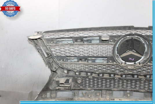 13-16 Mercedes GL450 X166 Base Front Bumper Frame Grill Assembly W/ Emblem Oem