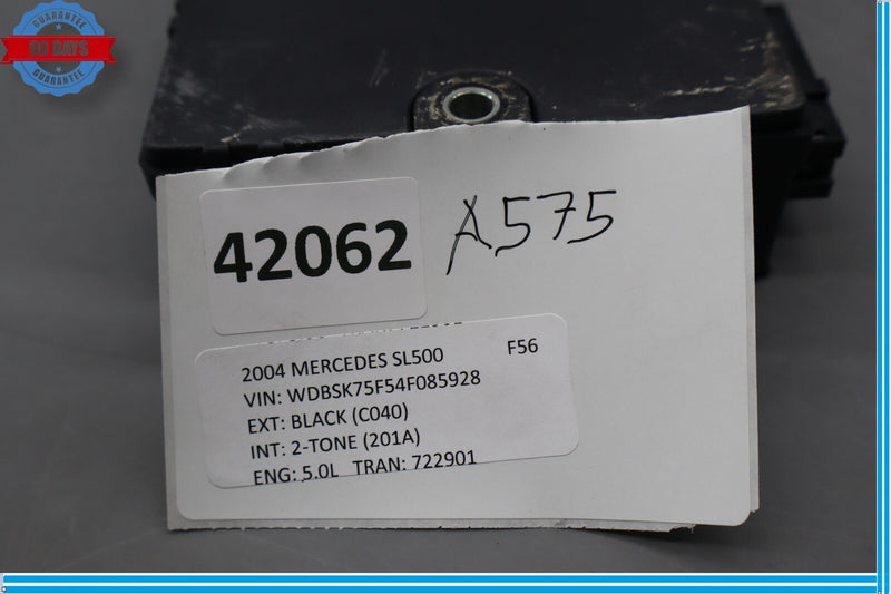 Load image into Gallery viewer, 03-08 Mercedes R230 SL500 Convertible Top Roof Control Module Unit Oem
