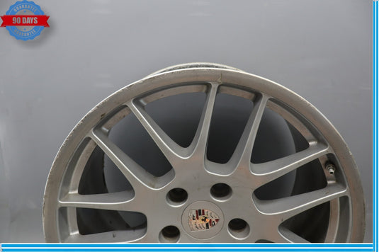 10-11 Porsche Panamera Rear Rim Alloy Wheel Silver 11x20 Spyder Oem