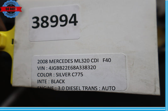 06-08 Mercedes W164 ML320 ML500 Base Rear Bumper Cover Assembly  Oem
