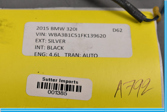 12-18 BMW 320i 328i F30 Front Left Or Right Side Door Hifi Speaker Tweeter Oem