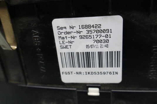 11-16 BMW 535i 528i Instrument Cluster Speedometer Gauge 62109265177 Oem