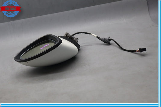 11-14 Porsche Cayenne 958 Front Right Side Rear View Door Mirror White Oem