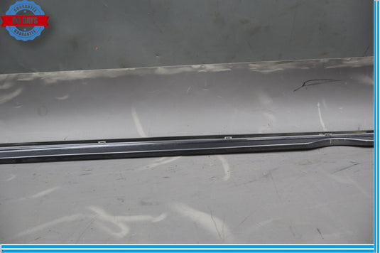 12-20 Tesla Model S Left Rocker Skirt Molding Scuff Plate Threshold Trim Oem