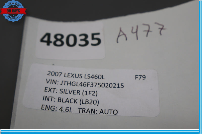 Load image into Gallery viewer, 07-17 Lexus LS460 LS460L Rear Left Driver Side Door Audio Sound Speaker Oem
