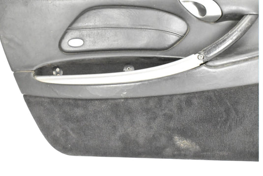 97-04 Porsche Boxster 986 Front Left Driver Side Door Panel Cover Black OEM