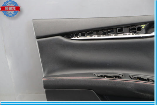 14-22 Maserati Ghibli M157 Front Left Driver Side Interior Door Panel Oem