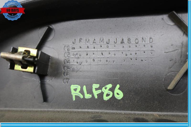 Load image into Gallery viewer, 03-09 Hummer H2 Rear Left Side Upper Door Window Trim Cover Panel Oem
