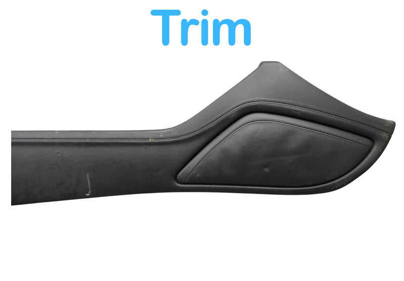 Load image into Gallery viewer, 11-18 Audi A8 Quattro Right Side Center Console Trim Panel 4H1863304 OEM

