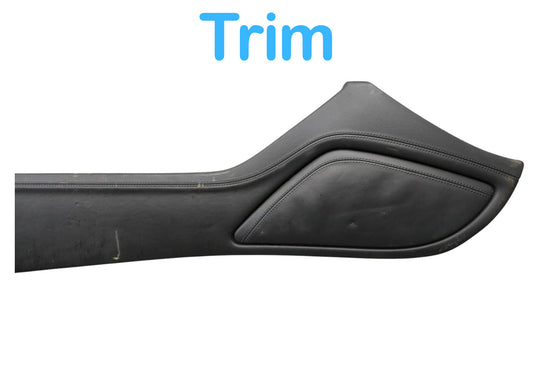 11-18 Audi A8 Quattro Right Side Center Console Trim Panel 4H1863304 OEM