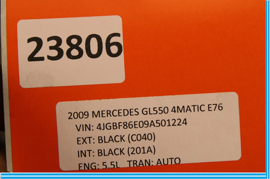 06-12 Mercedes X164 GL550 GL450 Front Left Driver CV Axle Shaft A1643300801 Oem