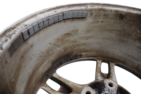 05-08 Porsche Boxster Cayman 9JX18 18" 5 Spoke Alloy Wheel Rim 98736213800 Oem