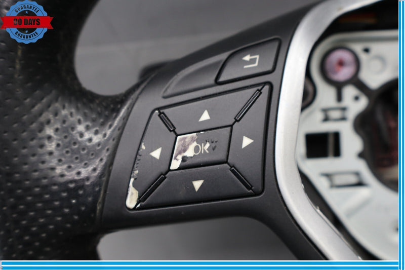 Load image into Gallery viewer, 12-18 Mercedes W204 C300 SLK250 CLS550 AMG Steering Wheel Flat Bottom Black Oem
