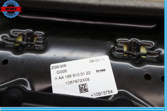 13-19 Mercedes X166 GL450 Front Right Side Lower Bottom Seat Cushion Oem