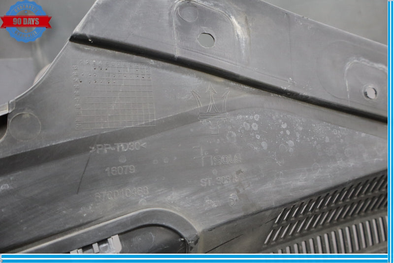 Load image into Gallery viewer, 14-21 Maserati Ghibli Front Windshield Wiper Washer Cowl Cover Vent Panel Oem
