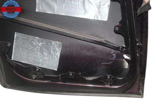 10-16 Porsche Panamera Turbo Rear Left Driver Side Door Shell Panel Purple Oem